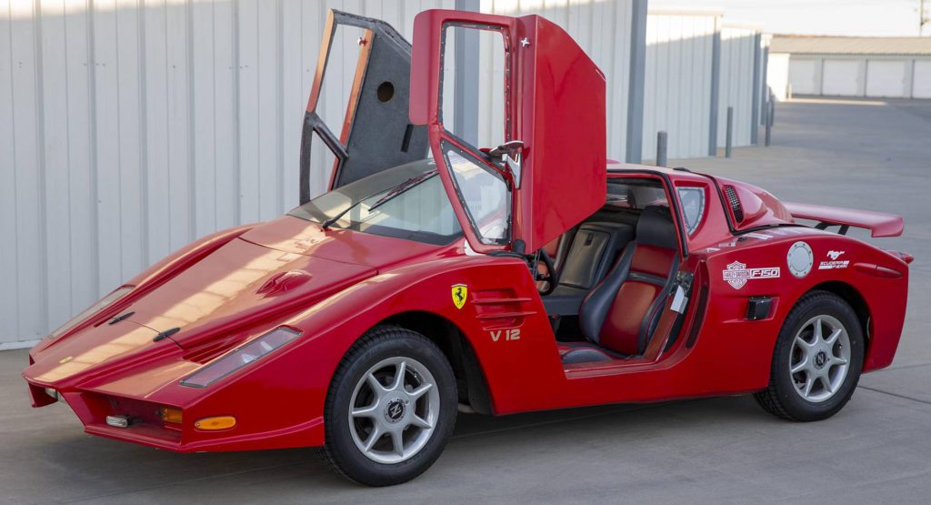 Cover Your Eyes Kids, A Confused Pontiac Fiero Is Masquerading As A Ferrari  Enzo